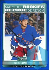 2021-22 O-Pee-Chee #616 Nils Lundkvist Marquee Rookies Blue